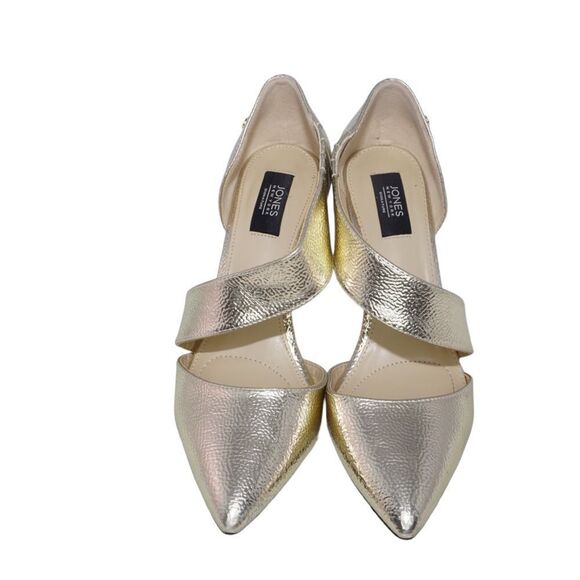 Jones New York Colette Metallic D'Orsay Pumps, Size 8 - Picture 9 of 11